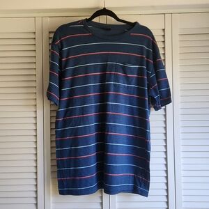Oakley Striped Blue and Red Men's Shirt